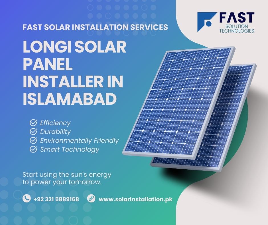 Longi Solar Panel  Installer in Islamabad